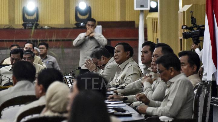 Prabowo Sempat Menegur Menteri di Retret Hambalang