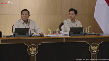 Kabinet Prabowo Kompak Bersafari Cokelat saat Retret Hambalang