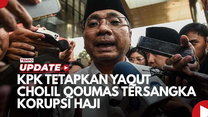 Jejak Politik Yaqut Cholil: Dari Menag hingga Tersangka Haji