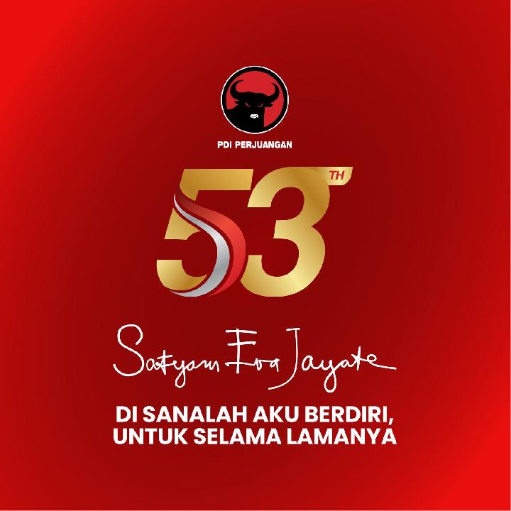 PDIP Rayakan HUT ke-53 dan Rakernas di Ancol