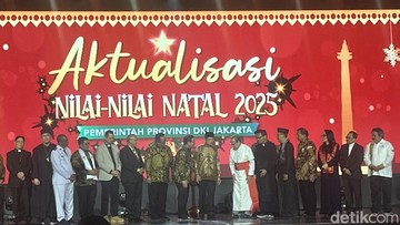 Hadiri Perayaan Natal di JI-Expo, Pramono Ingatkan Keluarga Fondasi Bangsa