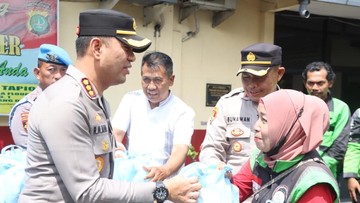 Polrestro Tangerang Perkuat Keamanan Lewat Ojol Kamtibmas dan 'Jumat Curhat'
