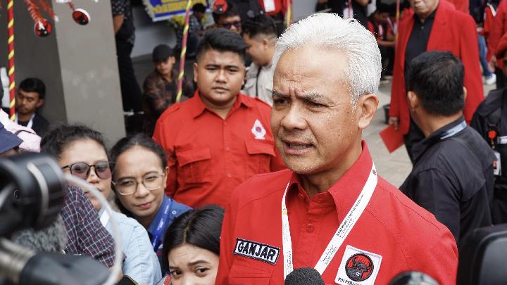 Ganjar Pranowo Bawa Isu Pilkada hingga Lingkungan di Rakernas PDIP 2026