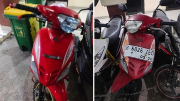 Viral Wanita Curi Motor di Depok Lalu Nabrak Saat Hendak Kabur