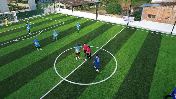terobosan-baru,-wali-kota-pekanbaru-bangun-lapangan-mini-soccer-gratis