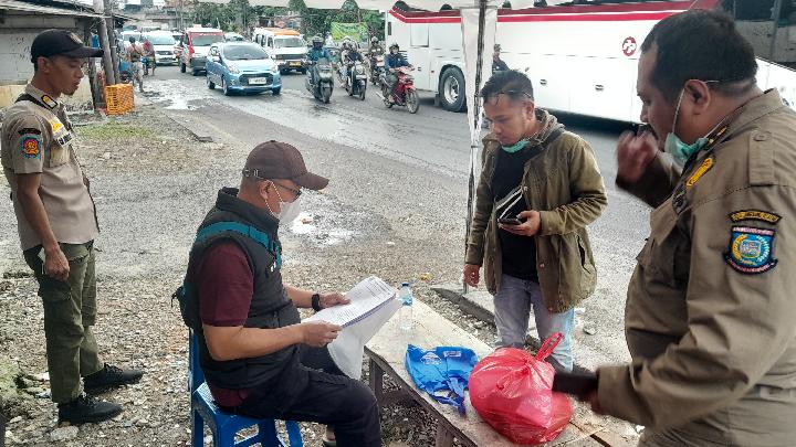Satpol PP Tangsel Jaring 48 Pelanggar Sampah