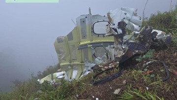 KNKT: Pesawat ATR 42-500 Tabrak Lereng Gunung Sehingga Terjadi Beberapa Pecahan