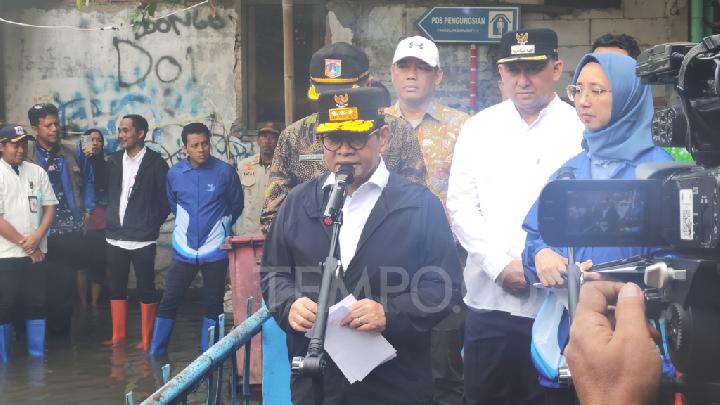 Pramono: Penyempitan Kali Cakung Lama Picu Banjir di Jakut