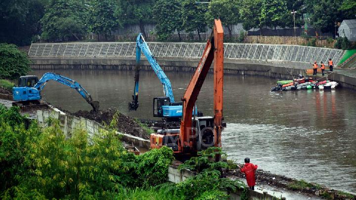 Normalisasi Ciliwung Dilanjutkan setelah Mandek Sejak 2017
