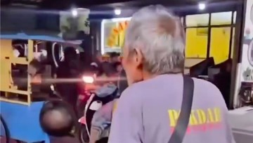 Viral Kakek-kakek Dituduh Jukir Liar di Jakut Ternyata Pensiunan Guru