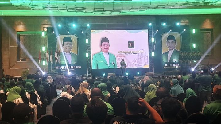 Mukernas PPP, Mardiono Minta Kader Dukung Program Presiden untuk Kemakmuran Rakyat