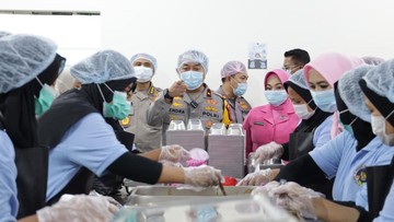 Polda Banten Targetkan Bangun 76 SPPG, Penerima Manfaat 228.313 Orang