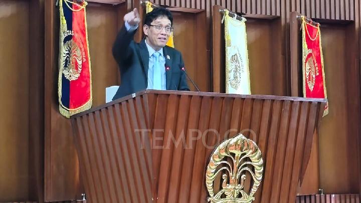 Orasi di Wisuda UI, Purbaya ingatkan Perjuangan Orang Tua