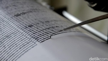 Gempa M 2,5 Terjadi di Kota Sukabumi