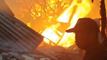 Belasan Kios di Pasar Labuan Pandeglang Terbakar, Diduga Korsleting Listrik