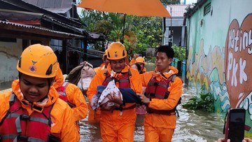 Banjir di Makassar, 545 Warga Pengungsi Dievakuasi ke 6 Titik