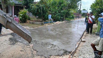 Terjang Jalan Lagi Dicor, Pemotor di Blora Dilaporkan ke Polisi