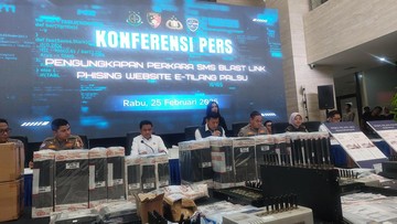 Bareskrim Tangkap 5 Tersangka Kasus E-Tilang Palsu Dikendalikan WN China