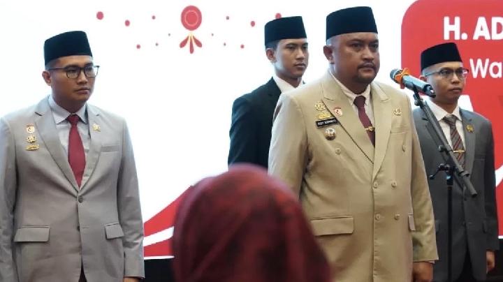 Sastra Winara Ingatkan ASN Jaga Integritas Usai Pelantikan Pejabat