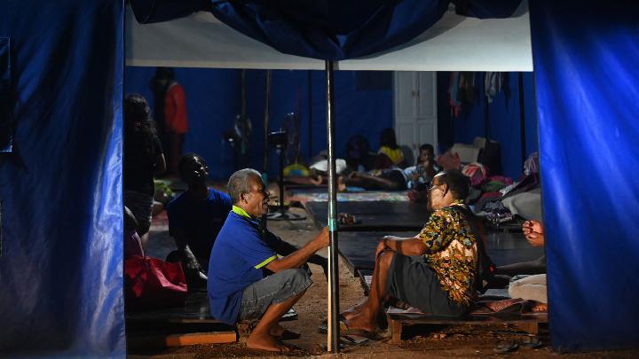 Cerita Warga Garoga Jalani Puasa di Tenda Pengungsian