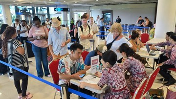 Sejumlah WNA Tertahan di Bali Imbas Penerbangan Terdampak Perang Iran