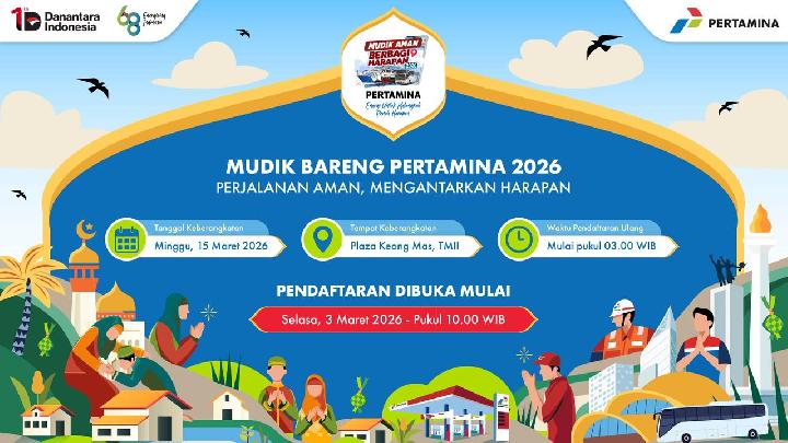 Pertamina Hadirkan Mudik Gratis 2026