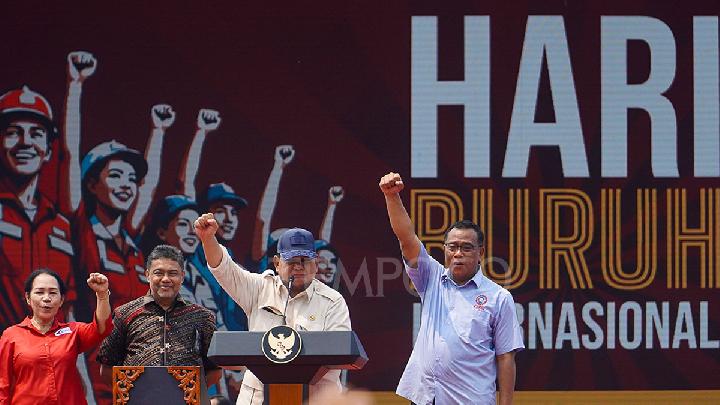Serikat Buruh Undang Prabowo Hadiri Aksi May Day 2026