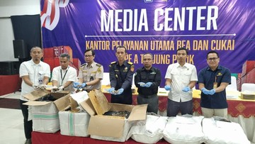 Bea Cuka Gagalkan Penyelundupan 3 Ton Sisik Trenggiling Rp 183 M