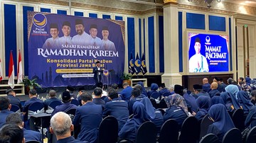 Konsolidasi, NasDem Jabar Target di Urutan Ketiga pada 2029