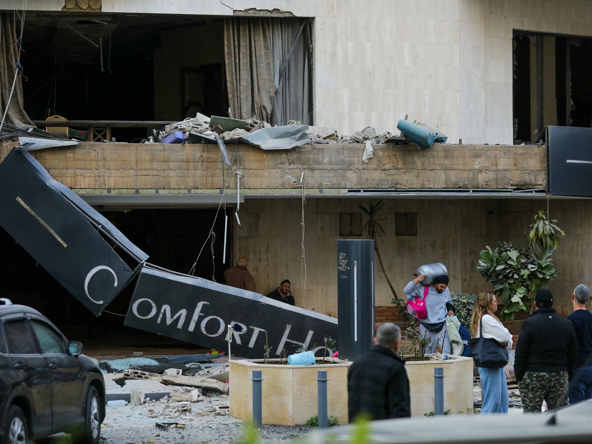 Israeli attack on hotel in Lebanon’s Beirut kills four