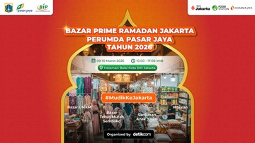 Besok! Bazar Prime Ramadan Jakarta Digelar di Balai Kota