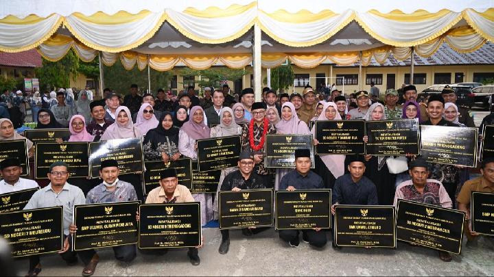 Kemendikdasmen Apresiasi Revitalisasi 29 Sekolah di Pidie Jaya