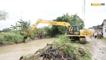 Grand Sutera Kota Serang Sering Kebanjiran, BBWS C3 Keruk Sungai Cigeplak