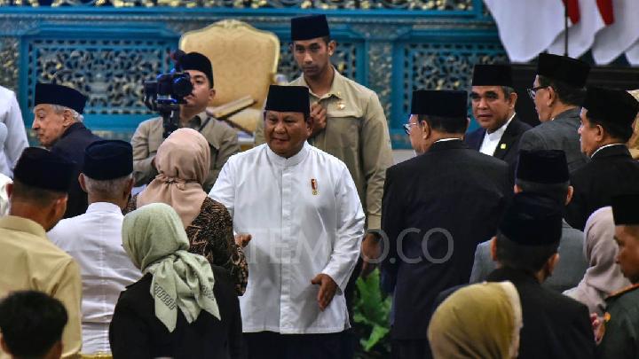 Prabowo Minta Doa agar Mampu Mengatasi Kesulitan
