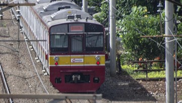 Jam Pulang Kantor, KRL Bojonggede ke Citayam Alami Gangguan