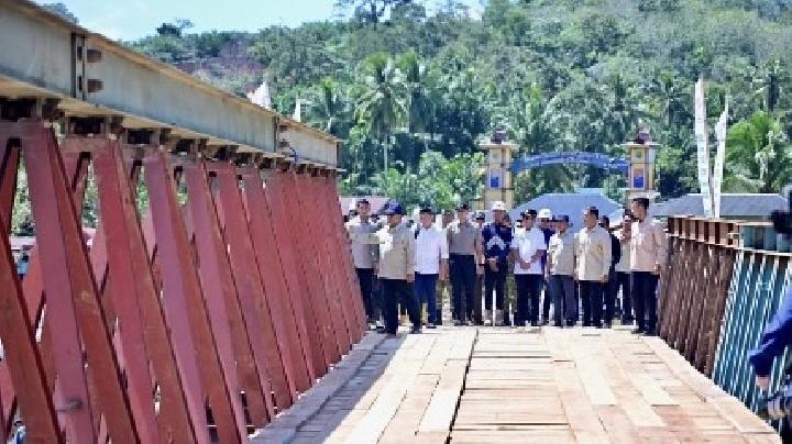 Data Satgas PRR: 62 Persen Jembatan Darurat Rampung, Konektivitas Semakin Pulih