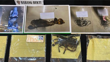 Rantai Berkarat hingga Gembok Saksi Bisu Suami Bunuh Istri di Depok