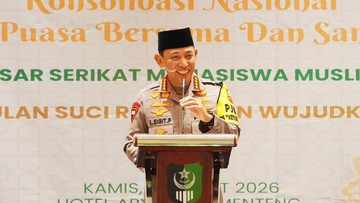 Hadiri Buka Puasa PB SEMMI, Kapolri Ajak Mahasiswa Jaga Persatuan