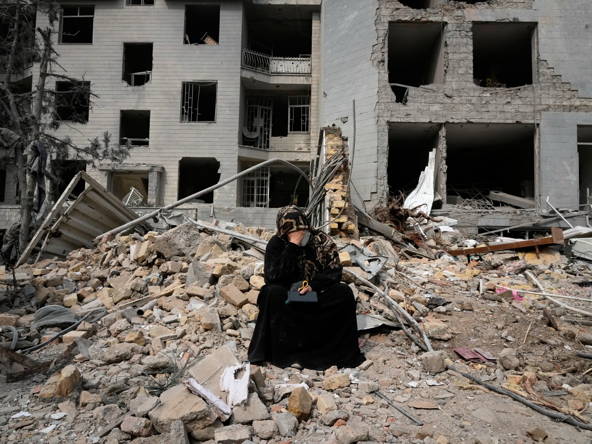 Foto: Pasca serangan AS-Israel di Teheran