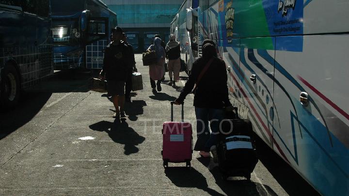 Pesan Pemerintah kepada Sopir Bus Mudik Lebaran