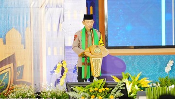 Kapolri Bicara Pentingnya Soliditas, Ajak Ulama-Umara Jatim Dukung Program Pemerintah