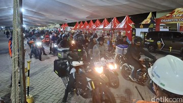 Pemudik Motor di Pelabuhan Ciwandan Pilih Berangkat Malam daripada Siang