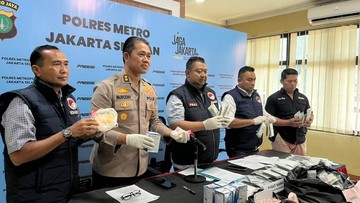 Polisi Tangkap 2 Penjual Obat Keras Berkedok Toko Kelontong di Jaksel