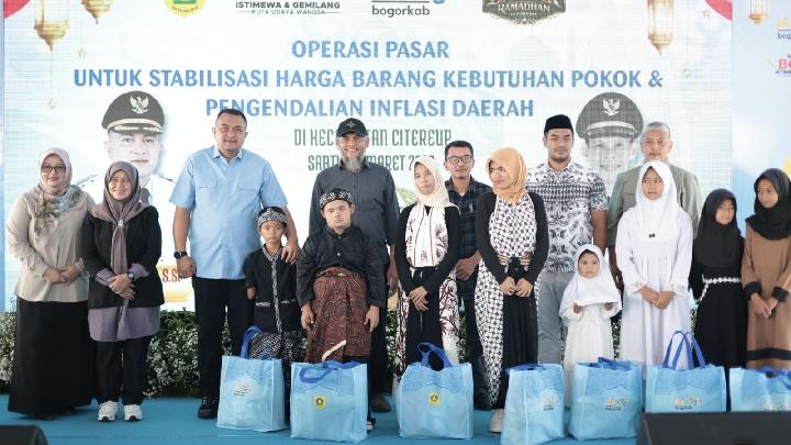 Pemkab Bogor Gelar Bazar Ramadan Kendalikan Harga Pangan