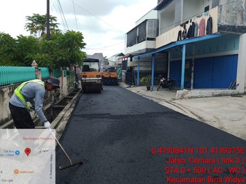 10 Tahun Terbengkalai, Jalan Teluk Leok dan Tobek Godang Kini Diaspal