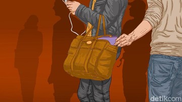 Secepat Ini Aksi Pria Curi HP Jamaah Iktikaf di Istiqlal