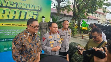 Kapolda Riau Buka Bengkel untuk Ojol Kamtimas: Ojol Adalah Mata-Telinga Polri