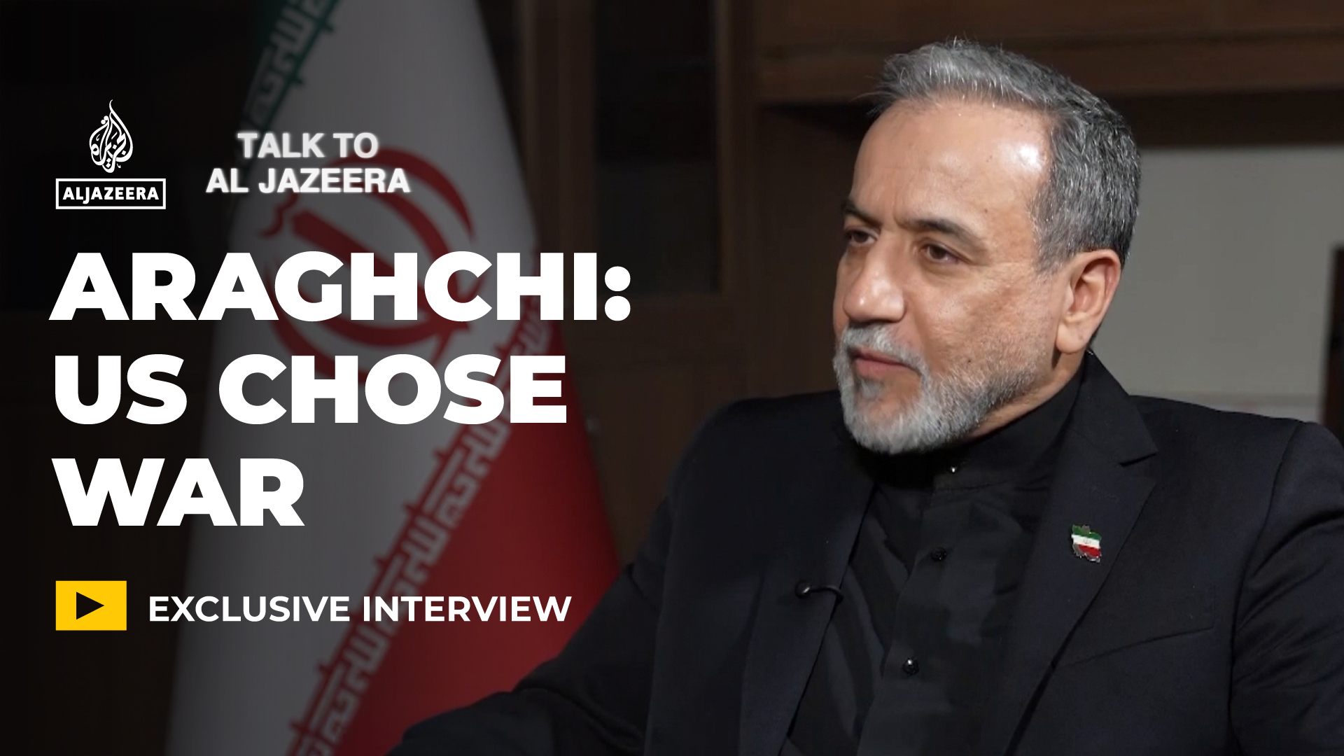 'Ini adalah perang Amerika': Menteri Luar Negeri Iran Araghchi