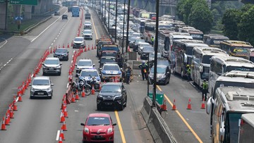 Arus Mudik Makin Padat, Contraflow Tol Japek Ditambah Jadi 3 Lajur