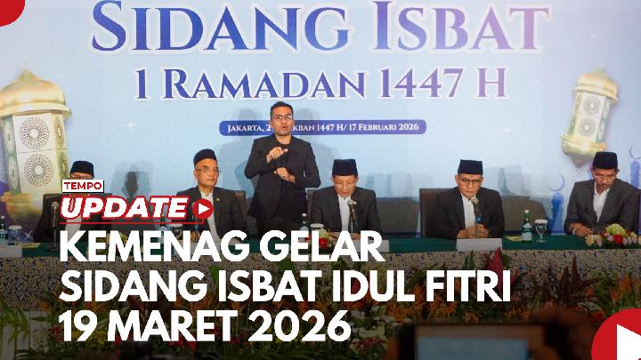 Kemenag Gelar Sidang Isbat Penetapan 1 Syawal Malam Ini